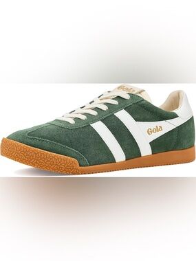 Gola Elan Green Suede Sneakers | Size 9